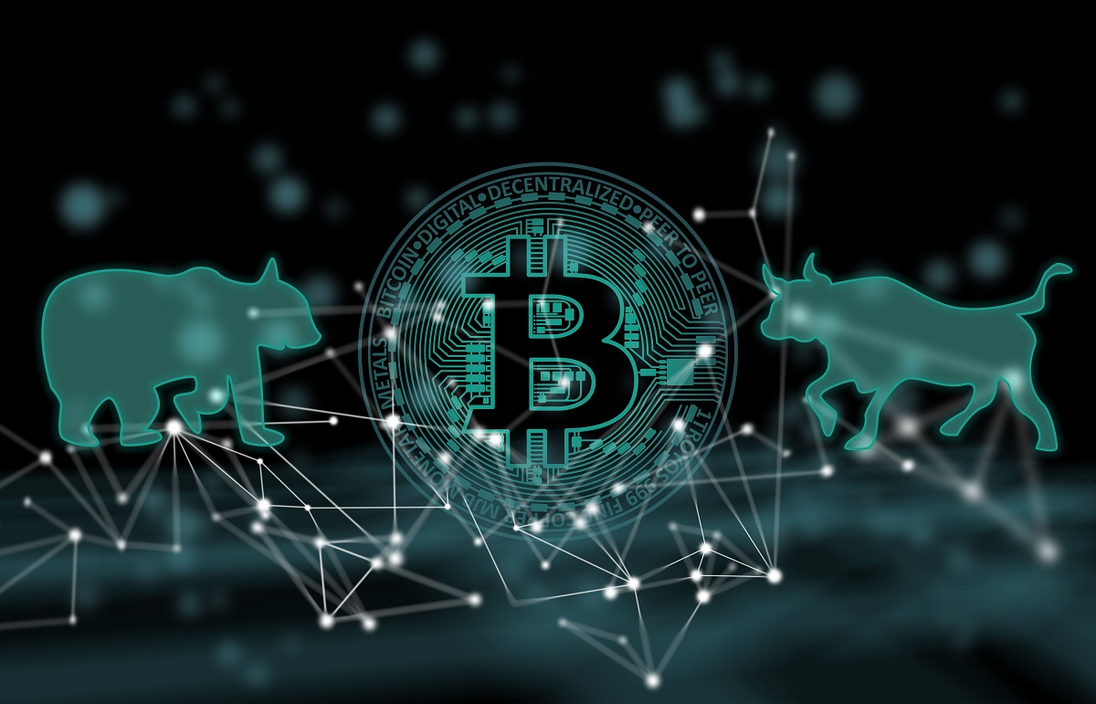 Bullish and bearish market concept